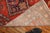 Persian Antique Geometric Persian Malayer Runner - 3'5" x 16'9" For Sale - Image 3 of 11