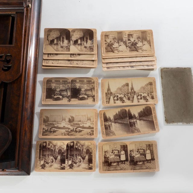 Rare 19th Century Roswell's Graphoscope With Cards For Sale - Image 18 of 18