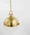 Modern Chapman & Myers for Visual Comfort Signature Adrian X-Large Globe Pendant in Antique-Burnished Brass with White Glass For Sale - Image 3 of 8