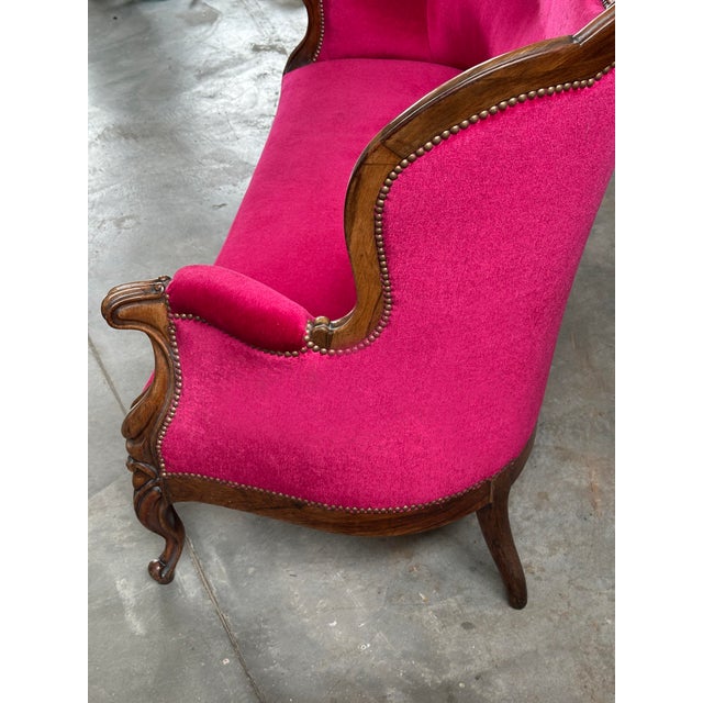 Napoleon III Style Sofa, 1960s For Sale - Image 4 of 7