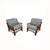 Vintage Rattan Armchairs with Quilted Seats, Set of 2 For Sale - Image 13 of 13