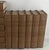 1924 the Outline of Knowledge 19-Volume Brown & Gold Gilt Decorative Book Set For Sale In New York - Image 6 of 15