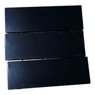 Vintage String Shelves in Metal and Brass, 1960s For Sale