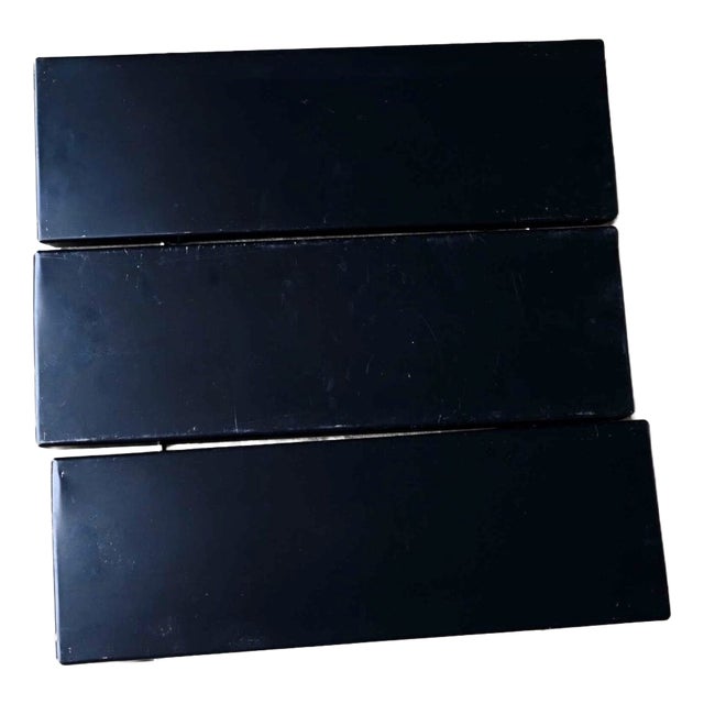 Vintage String Shelves in Metal and Brass, 1960s For Sale