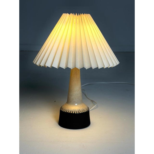 Vintage Danish Ceramic Table Lamp, 1960s For Sale - Image 3 of 6