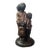 1980s Gorgeous My Big Sister Signed Bronzed Ceramic Austin Sculpture For Sale