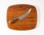 Dansk Jens Quistgaard Dansk Cheese Board and Knife For Sale - Image 4 of 7