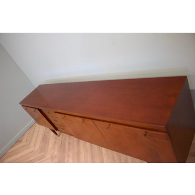 Brown Veneer Sideboard from Greaves & Thomas, 1960s For Sale - Image 8 of 14