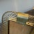 Barovier & Toso 1990s Barovier Style Art Deco Brass and Gold Murano Glass Picture Frame For Sale - Image 4 of 11
