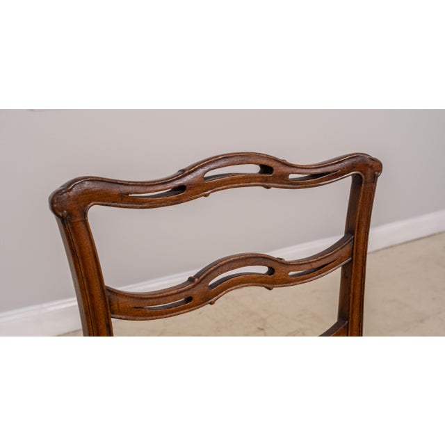 Early 19th Century Pair Early 19th C. Mahogany Ribbon Back Chairs For Sale - Image 5 of 18