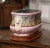 19th Century French Hand-Painted Faience Jardinière With Zinc Liner on Wood Base For Sale - Image 4 of 8