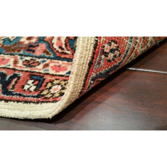 Persian Bakhtiar Handmade Knotted Rug - 7x10 - Size Cat. 8x10 For Sale - Image 4 of 4