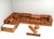 Introducing this gorgeous center piece cognac tan leather ds88 sofa in patchwork by de sede. The sofa is sectional so it...