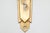 Mid 20th Century Pair of Vintage Glass Dummy Door Knobs With Deco Keyhole Plates For Sale - Image 5 of 7