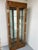 1980s Henredon Scene One Oak Lighted Curio Cabinet For Sale In Naples, FL - Image 6 of 12
