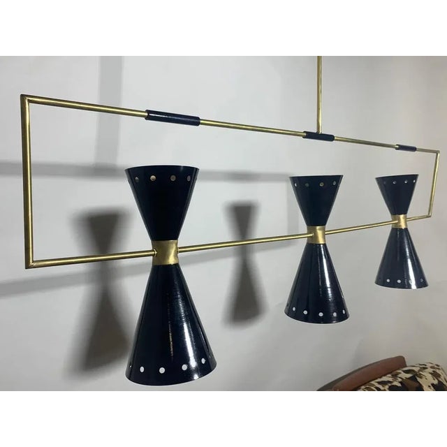 Mid-Century Ceiling Lamp, 1950s For Sale - Image 6 of 11