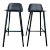 Muuto Nerd Bar Height Stools - Set of 2 For Sale