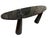 1980s Black Marble Eros Console by Angelo Mangiarotti for Skipper, 1990s For Sale - Image 5 of 8