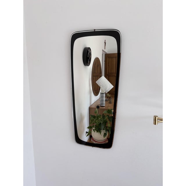 Large Asymmetrical Crystal Mirror, 1960s For Sale - Image 9 of 13