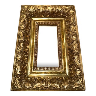 19th Century Victorian Gilt Wood Frame Mirror For Sale
