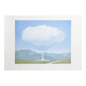 (After) René Magritte, La Corde Sensible, Surrealist Lithograph