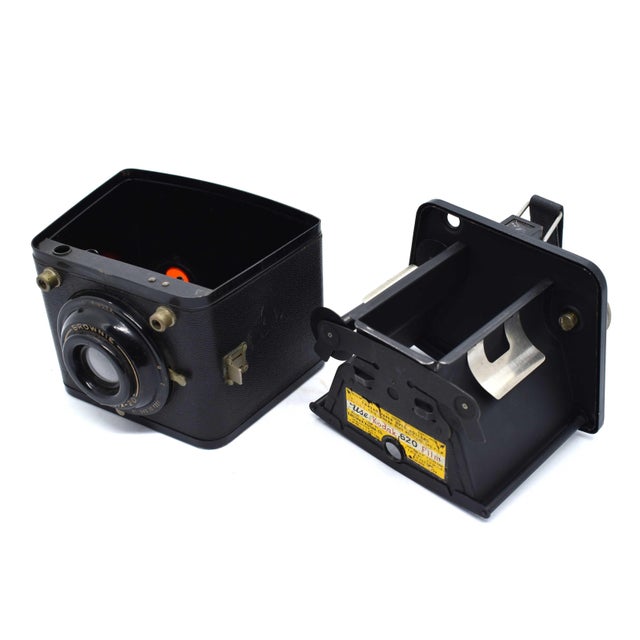 1940's Kodak Flash Six-20 Brownie Box Camera For Sale - Image 9 of 9
