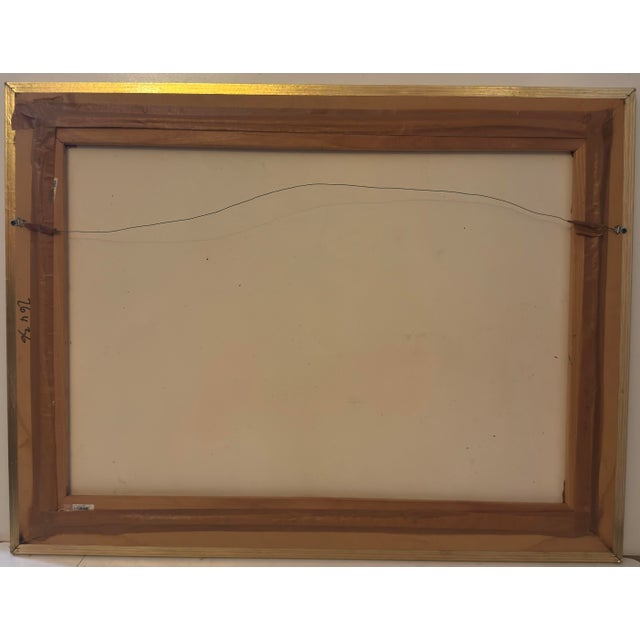 Green 1970s Abstract Multifigure Portrait For Sale - Image 8 of 8