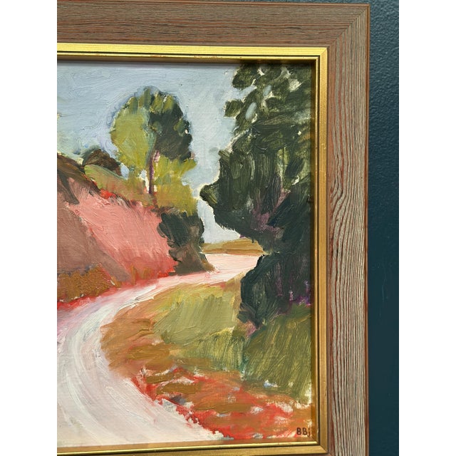 Bente Bjerregaard, Warm Day, France, 1982, Oil on Canvas, Framed For Sale - Image 16 of 18