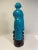 Chinese 1940s Republic Period Chinese Turquoise Blue Glazed Porcelain Figurine by 鄧榮昌造 Deng RongTzan For Sale - Image 3 of 7