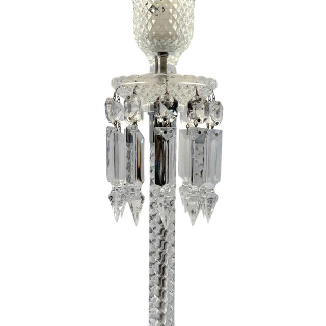 Metal Baccarat Torch Table Lamp For Sale - Image 7 of 15