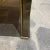 Mastercraft Hollywood Regency Italian Travertine & Brass Square Coffee Cocktail Table Italy For Sale - Image 4 of 14