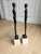 Global Views Vintage Brutalust Global Views Giacometti Style Male & Female Figural Sculptures on Marble Bases — Pair For Sale - Image 4 of 6