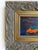 "Lights in the Distance" 2025 Mini Painting With Vintage Frame For Sale - Image 4 of 4