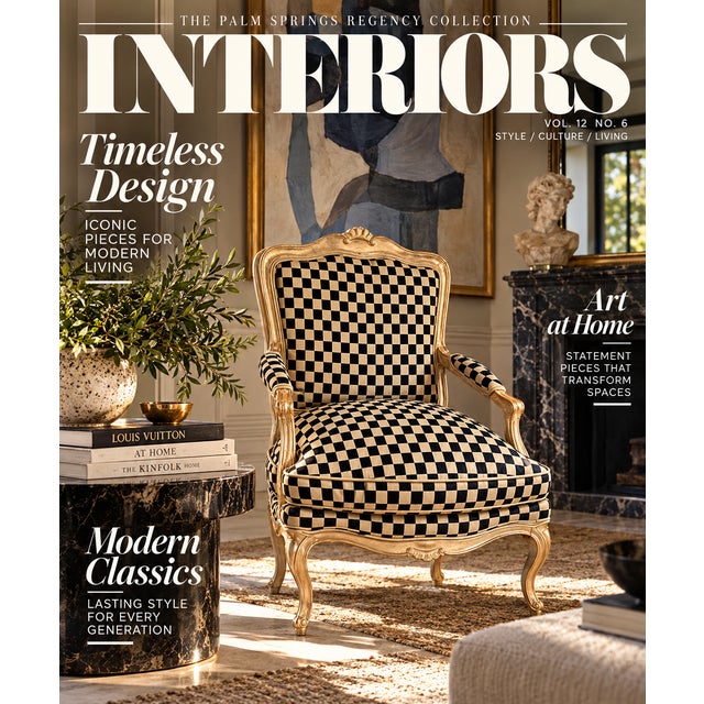 A restored 1960’s Louis XV style Fauteuil. This exquisite lounge chair seamlessly blends classic elegance with a modern...