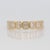 1Ct Lab Diamond Band Ring in Solid 14k Gold | Elegant Wedding Band, Size 6.75 For Sale - Image 4 of 8