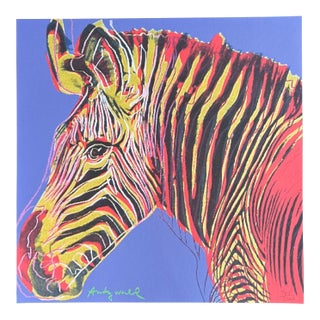 1986 Carnegie Museum of Art After Andy Warhol "Authentic Cmoa" Lithograph Reproduction For Sale