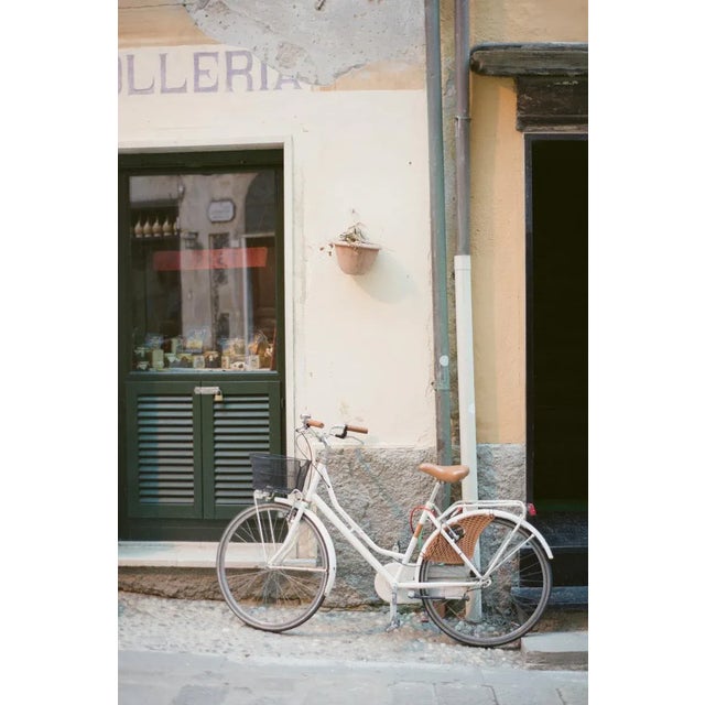 Bicycle in Monterosso, Italy by Lauren Jonas Print, 30" x 45" For Sale