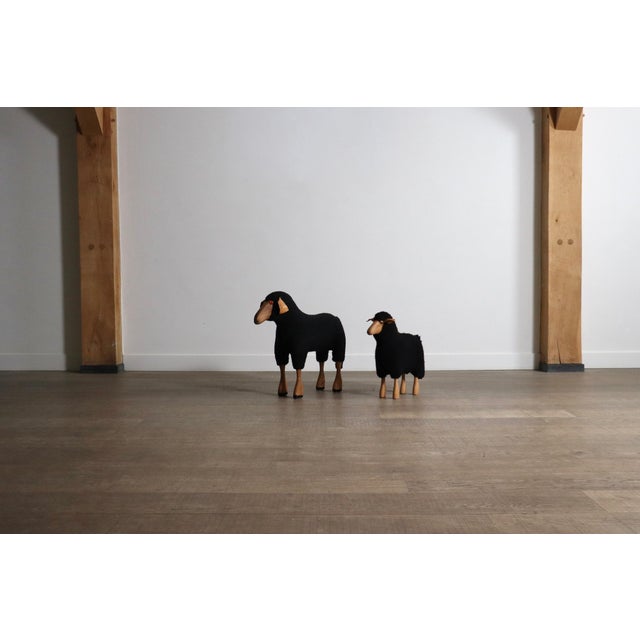 1960s Sheep by Hanns Peter Krafft for Meier, Germany, 1982, Set of 2 For Sale - Image 5 of 5