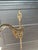 Victorian Early 20th Century Ornate Adjustable Bridge Arm Floor Lamp With Glass Shade For Sale - Image 3 of 7