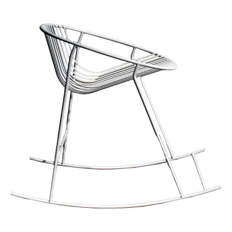 Shell Rocking Chair by Viewport-Studio for equilibri-furniture