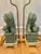 Vintage Celadon Crackle Glaze Chinoiserie Foo Dog Lamps - A Pair For Sale - Image 9 of 15