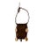 1920s Tuareg Leather Brass African Talisman Wall Hanging For Sale