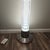 Metal Vintage 2000's 67" Tall Acrylic Lucite Gradient Floor Lamp With Dimmer For Sale - Image 7 of 15