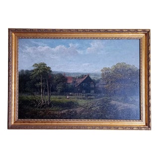 R. J. Osborn, Farm in Hampstead, 1860, Paint, Framed For Sale