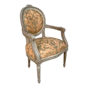 1940s Vintage French Louis XVI Style Children's Armchair