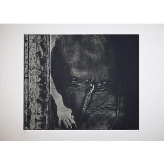 George Segal, Girl in Doorway, 1976, Etching For Sale