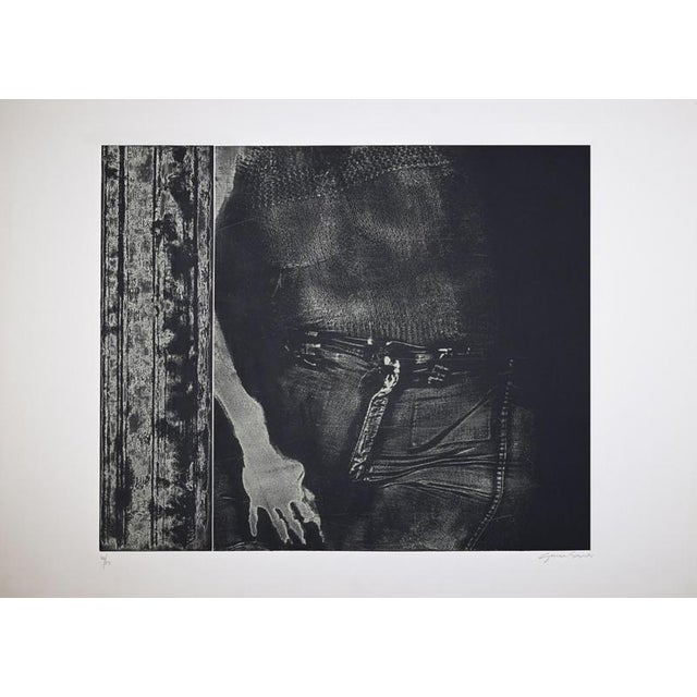 George Segal, Girl in Doorway, 1976, Etching For Sale