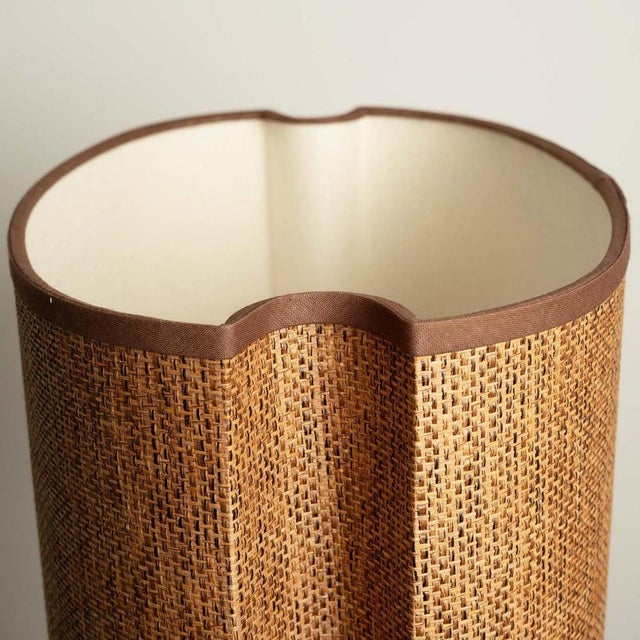 Large Ceramic Table Lamp attributed to Haico Nietzsche for Soholm, Denmark, 1960s For Sale - Image 6 of 15