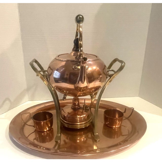 Rare Copper over sterling Tea Set by Jos Heinrichs. Jos Heinrichs was born in Prussia in 1866. He arrived in New York in...