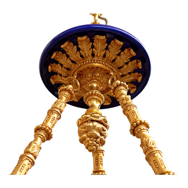 Baroque Style Pendant Light, 2000s For Sale - Image 10 of 13